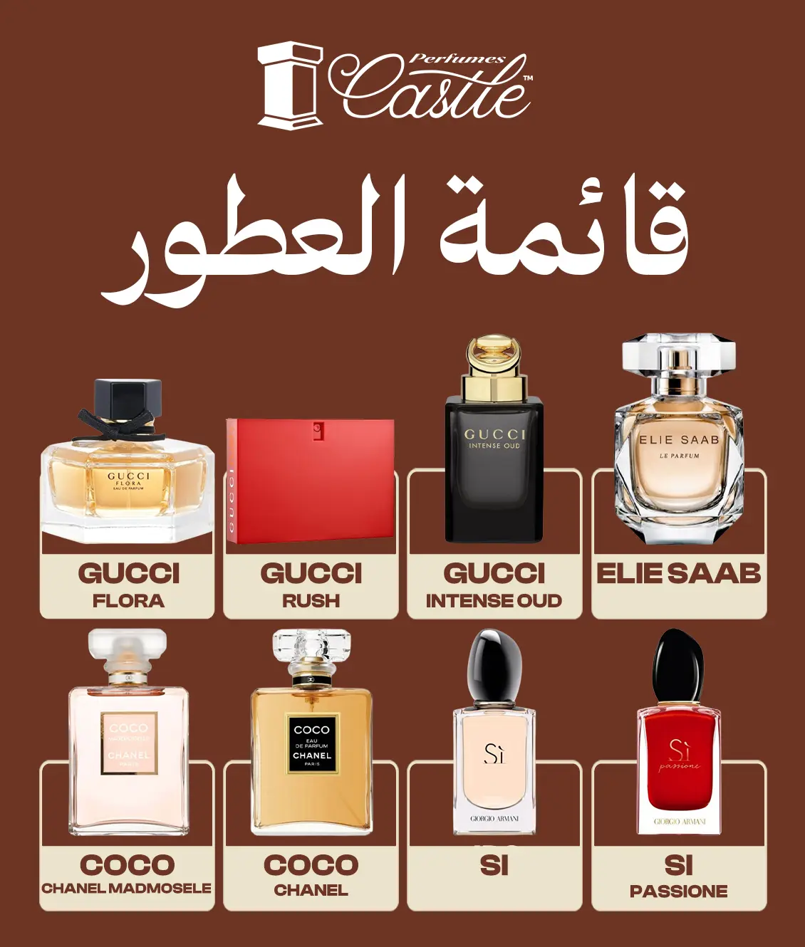 Castle Perfumes Women 1